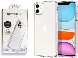 CAPA CAPINHA CLEAR CASE SPACE X RGIDA ANTI AMARELAMENTO RESISTENTE PARA IPHONE 14 