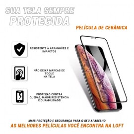 PELCULA DE CERMICA 9D PARA IPHONE  XS MAX E 11 PRO MAX 