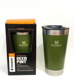 COPO TRMICO  COM TAMPA 473ML ( DAR OLIVE GREEN ) - BEER PINT