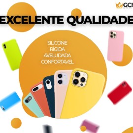 CAPA CAPINHA CASE AVELUDADA POR DENTRO COMPATIVEL COM IPHONE 6/6S - CORES VARIADA PRONTA ENTREGA  