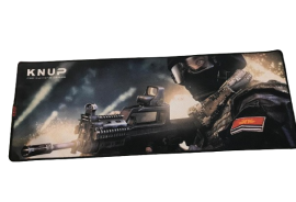 Mouse pad gamer profissional borracha natural , alto desempenho conforto estabilidade modelo de luta dimenses: 30 x 80cm modelo: KP-s08 - Knup 002