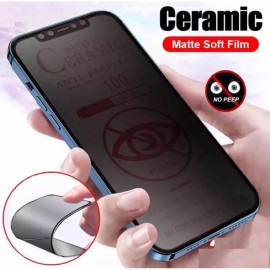 Pelcula de cermica privacidade pessoa do lado no ver nada anti-impresso digital compatvel com Xiaomi Redmi 14C 