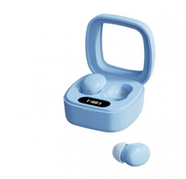 FONE DE OUVIDO BLUETOOTH SEM FIO  V5.3 COR AZUL - TWS WIRELESS 