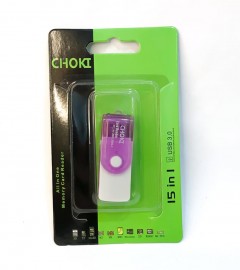 ADAPTADOR DE  CARTAO 5 EM 1 USB 3.0  - CHOKII (LILS ) 