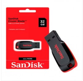 PEN DRIVE  32GB USB 2.0 FLASH DRIVE  - SANDISK 