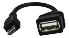 CABO OTG ADAPTADOR TIPO-V8 MICRO USB PARA  USB FMEA 
