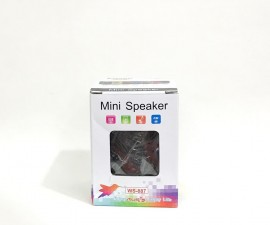 MINI SPEAKER CAIXA DE SOM  BLUETOTH MOD: 887 - ALTOMEX  (PRETA) 