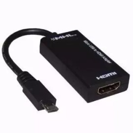 CABO ADAPTADOR TYPE-V8 MICRO USB LUMI PARA HDMI MHL - CABLE 