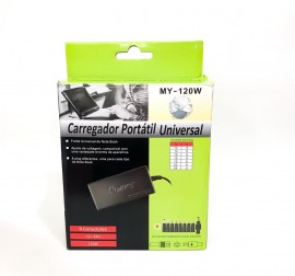  FONTE CARREGADOR UNIVERSAL NOTEBOOK 9 PLUGUES 12-24V - BINO 