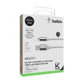 Cabo de carregamento Iphone 6 / 7 plus / 7 / 6s plus  USB para Iphone IOS 1.2 metros - Belkin 