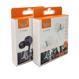 Fone de ouvido com fio entrada  P2 cabo 1.3 metros cor branco modelo: A-FN06 -Altomex 