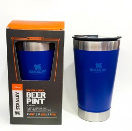 COPO TRMICO COM TAMPA 473ML - BEER PINTS  ( MEDIUM ELECTRIC BLUE )