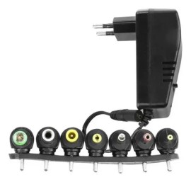 Fonte de alimentao regulada universal 3/4.5/6/7.5/9/12 V 3.5A 7 plugues modelo: AL-37CH - Altomex