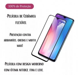 PELCULA DE CERMICA 9D COMPATVEL COM IPHONE 15 PRO MAX / IPHONE 15 ULTRA - HUANG 