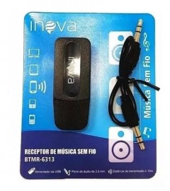 RECEPTOR BLUETOOTH UDIO STEREO 2.1 USB P2 ADAPTADOR   - INOVA 