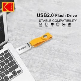 MINI PEN DRIVE FLASH-DRIVE DE METAL COM ALA DE 32GB USB 2.0 MODELO: K122 - KODAK 