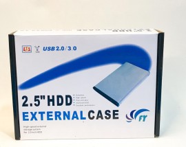 CASE HD OU SSD SATA 2.5 NOTEBOOK  USB 2.0/3.0    