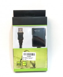PLACA VIDEO USB ADAPTADOR USB 3.0 PARA HDMI COMPATVEL COM DIVERSOR DISPLAY SEM DRIVER 