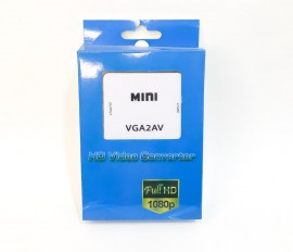 MINI CONVERSOR HDMI PARA RCA AV VDEO COMPOSTO HDMI 2AV 