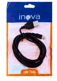  CABO USB X TYPE-V3 COMPATVEL COM MP3/MP4 CMERAS DE VDEO MODELO: CBO-7596 - INOVA 