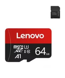 Micro TF Mini SD Card, Carto de memria Flash para telefone, computador, cmera, 64GB - LENOVO