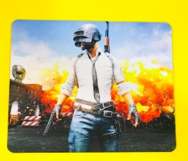 MOUSE PAD GAMER PEQUENO 18 X 22CM ANTIDERRAPANTE TECIDO E BORRACHA ESTAMPADO - EXBOM 