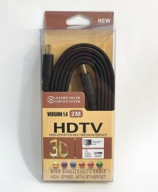 CABO DE HDMI X HDMI DE ALTA VELOCIDADE  4K VERSO 1.4 2METROS  
