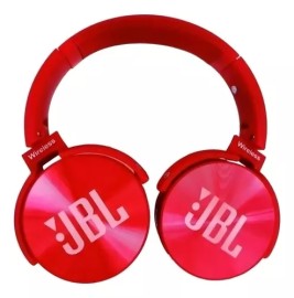 FONE DE OUVIDO BLUETOOTH SEM FIO WIRELLES 5.3  COR VERMELHO MODELO: JB950- H'MASTON