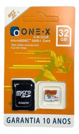 CARTO DE MEMRIA 32GB MODELO:X-M-32GB  - ONEX
